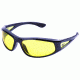 Black Rhino Stainless Safety Glasses, Yellow 10006