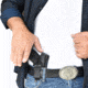 Black Scorpion Outdoor Gear Glock 17, 22, 31 IWB Kydex Holster, Right Hand, Black, HC11-IWB01-SCOGL17-BKRH