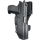 Black Scorpion Outdoor Gear Pro Competition OWB Holster, Sig Sauer P226 w/ Rail, Right Hand, Carbon Fiber, HC04-USPSA-P226R-CFRH