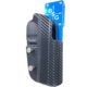 Black Scorpion Outdoor Gear Smith &amp; Wesson OWB Pro Heavy Duty Competition Holster, Right Hand, Carbon Fiber/Blue, HCD3-USPSABS-MP9CFRH
