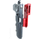 Black Scorpion Outdoor Gear Pro Heavy Duty Competition Holster, Right Hand, CZ 75 SP-01, 4.6in Barrel, 1.5 - 1.75in Belts, Kydex/ 6066 Aluminum, Black/Red, HCD2-USPSABS-CZSPBKRH