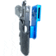Black Scorpion Outdoor Gear Pro Heavy Duty Competition Holster, Right Hand, CZ 75 SP-01, 4.6in Barrel, 1.5 - 1.75in Belts, Kydex/ 6066 Aluminum, Carbon Fiber/Blue, HCD3-USPSABS-CZSPCFRH