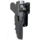 Black Scorpion Outdoor Gear Pro Heavy Duty Competition Holster, Right Hand, GLOCK 34/ 35, 5.31in Barrel, 1.5 - 1.75in Belts, Kydex/ 6066 Aluminum, Black/Black, HCD1-USPSABS-GL34BKRH