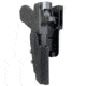 Black Scorpion Outdoor Gear Pro Heavy Duty Competition Holster, Right Hand, GLOCK 34/ 35, 5.31in Barrel, 1.5 - 1.75in Belts, Kydex/ 6066 Aluminum, Carbon Fiber/Black, HCD1-USPSABS-GL34CFRH