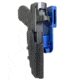 Black Scorpion Outdoor Gear Pro Heavy Duty Competition Holster, Right Hand, GLOCK 34/ 35, 5.31in Barrel, 1.5 - 1.75in Belts, Kydex/ 6066 Aluminum, Carbon Fiber/Blue, HCD3-USPSABS-GL34CFRH