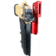 Black Scorpion Outdoor Gear Pro Heavy Duty Competition Holster, Right Hand, SIG Sauer P320, 3.9 - 5in Barrel, 1.5 - 1.75in Belts, Kydex/ 6066 Aluminum, Black/Red, HCD2-USPSABS-P320X5CBKRH