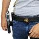 Black Scorpion Outdoor Gear Pro Heavy Duty Competition Holster, Right Hand, SIG Sauer P320, 3.9 - 5in Barrel, 1.5 - 1.75in Belts, Kydex/ 6066 Aluminum, Carbon Fiber/Black, HCD1-USPSABS-P320X5CFRH