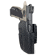 Black Scorpion Outdoor Gear Pro IDPA Competition Holster, Right Hand, CZ Shadow 2, 4.89in Barrel, 1.5 - 1.75in Belts, Kydex, Carbon Fiber, HC03-IDPA-SHADOWIICFRH