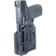 Black Scorpion Outdoor Gear Pro IDPA Competition Holster, Right Hand, Smith &amp; Wesson M&amp;P/ M&amp;P 2.0, 4.25in Barrel, 1.5 - 1.75in Belts, Kydex, Black, HC03-IDPA-MP9BKRH