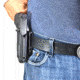 Black Scorpion Outdoor Gear Pro IDPA Competition Holster, Right Hand, Smith &amp; Wesson M&amp;P/ M&amp;P 2.0, 4.25in Barrel, 1.5 - 1.75in Belts, Kydex, Black, HC03-IDPA-MP9BKRH