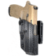 Black Scorpion Outdoor Gear Sig Sauer P320 Compact Pro IDPA Competition Holster, Left Hand, Carbon Fiber, HC03-IDPA-P3204CFLH