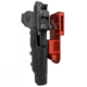 Black Scorpion Outdoor Gear Smith &amp; Wesson M&amp;P9, M&amp;P40 M2.0 5in Pro Heavy Duty Competition Holster, Right Hand, Red Shell / Carbon Fiber, HCD2-USPSABS-MP5CFRH