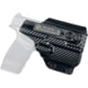 Black Scorpion Outdoor Gear Springfield Hellcat w/ TLR-6 IWB Belt Wing Tuckable Holster, Right, Carbon Fiber, HC23-HELLCATLR6-CF