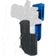 Black Scorpion Outdoor Gear Staccato C2 Pro Heavy Duty Competition Holster, Left, Blue/Carbon Fiber, HCD3-USPSABS-STAC2CFLH