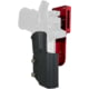Black Scorpion Outdoor Gear Staccato C2 Pro Heavy Duty Competition Holster, Left, Red/Black, HCD2-USPSABS-STAC2BKLH
