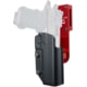 Black Scorpion Outdoor Gear Staccato P DUO Pro Heavy Duty Competition Holster, Right, Red/Black, HCD2-USPSABS-STACPBKRH
