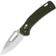 Blackfire Pivot Lock Folding Knife, 4in Closed, 3in Satin D2 Tool Steel Drop Point Blade, Green Nylon Handle, OGK000GNB