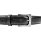 BlackHawk 4113 CQC Pistol Belt, Black ,28in waist, Gator Finish, Brush Nickel Buckle 411328GBK