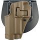 BlackHawk CQC SERPA w/Beltloop &amp; Paddle Holsters, Left Hand, Coyote Tan, 410506CT-L
