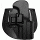 BlackHawk CQC SERPA Holster w/ Belt Loop and Paddle, Right Hand, Black, H&amp;K P-2000, 410516BK-R