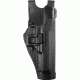 BlackHawk LE Duty Gear Level 2 SERPA Duty Holster, Right, Black 44H004BKR