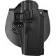 BlackHawk Serpa CQC Concealment Holsters w/ Matte Finish, Taurus PT24/7, Right Hand, Matte, Black, 410519BK-R