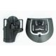 BlackHawk Serpa CQC Concealment Holsters w/ Matte Finish, Smith &amp; Wesson M&amp;P 9/Smith &amp; Wesson M&amp;P 40, Left Hand, Matte, Black, 410525BK-L