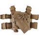 BlackHawk S.T.R.I.K.E. SERPA Combo Kit, Beretta M9/Beretta 92, Left Hand, Plain, Coyote Tan, 40SC03CT-L