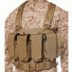 BlackHawk Tactical Commando Chest Harness - AK-47, M-16, and M-1 Magazines, Coyote Tan - 55CO00DE