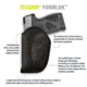 BlackHawk Tecgrip Formlok IWB Moldable Holster, Black Nylon, Sig P320/M17, Glock 17/22, Glock 21, S&amp;W M&amp;P 9/40, Colt Govt 5in 1911, Sig P226, Beretta M9, Size 3, Ambidextrous, 40LP03BK
