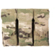 Blue Force Gear Triple M4 Magazine Pouch, Classic style with flap, one mag per pocket, MultiCam, HW-M-1M4-3-MC