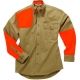 Bob Allen Standard High Prairie Long Sleeve Hunting Shirt, Tan/Orange, XL, 0HU127TOX