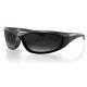 Bobster Charger Sunglasses - Black Frame, Anti Fog Smoke Lens ECHA001