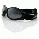 Bobster Crossfire Small Folding Goggles with Black Frame