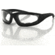 Bobster Foamerz2 Sunglass, Clear Lenses, Black Frame ES214C
