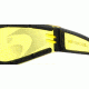 Bobster Shield II Sunglasses, Black Frame, Yellow Lens, ESH204