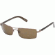 Body Specs HI-4 Bifocal Prescription Sunglasses, Bronze Metal Frame, HI-4 BRONZE METAL FRAME.4BI