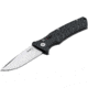Boker 01Bo457 Plus Strike Auto Pocket 3.35 Drop Point Plain Black D2 Steel Blade Aluminum Handle