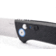 Boker 01Bo920 Frnd 3.35 Drop Point Plain Stonewashed D2 Steel Blade 4.52 Black Grivory Handle