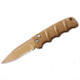Boker 01Kals103 Kalashnikov 3.35 Spear Point Plain/Serrated Desert D2 Steel Blade Aluminum Handle