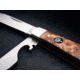 Boker Solingen Swell-End Jack Folding Knife, 2.64in, N690, Nickel Silver, Thuja Wood Brown Handle, 110916