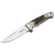 Boker USA Boker Vollintegral 2.0 Stag Fixed Blade Knife,4.6in 440C Steel Blade,Stag Brown Handle 121586