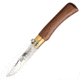 Boker USA Old Bear S Folding Knife,2.75in,AISI 420 Steel,Standard Edge,Satin,Walnut Handle BO01OB004