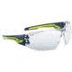 Bolle Silex + Safety Glasses, Blue/Yellow Frame, Clear Lens, SILEXPPSI