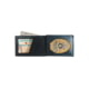 Boston Leather Billfold Style Badge Wallet, Black - 250-S-6006