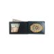 Boston Leather Billfold Style Badge Wallet, Black - 250-9004