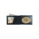 Boston Leather Billfold Style Badge Wallet, Black - 250-000