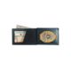 Boston Leather Billfold Style Badge Wallet, Black - 250-S-5016