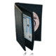Boston Leather Book Sty Case W/ 2 Windows - 115-S-4009