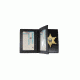 Boston Leather Book Style Badge Casewith 2 Id So - 122-S-000
